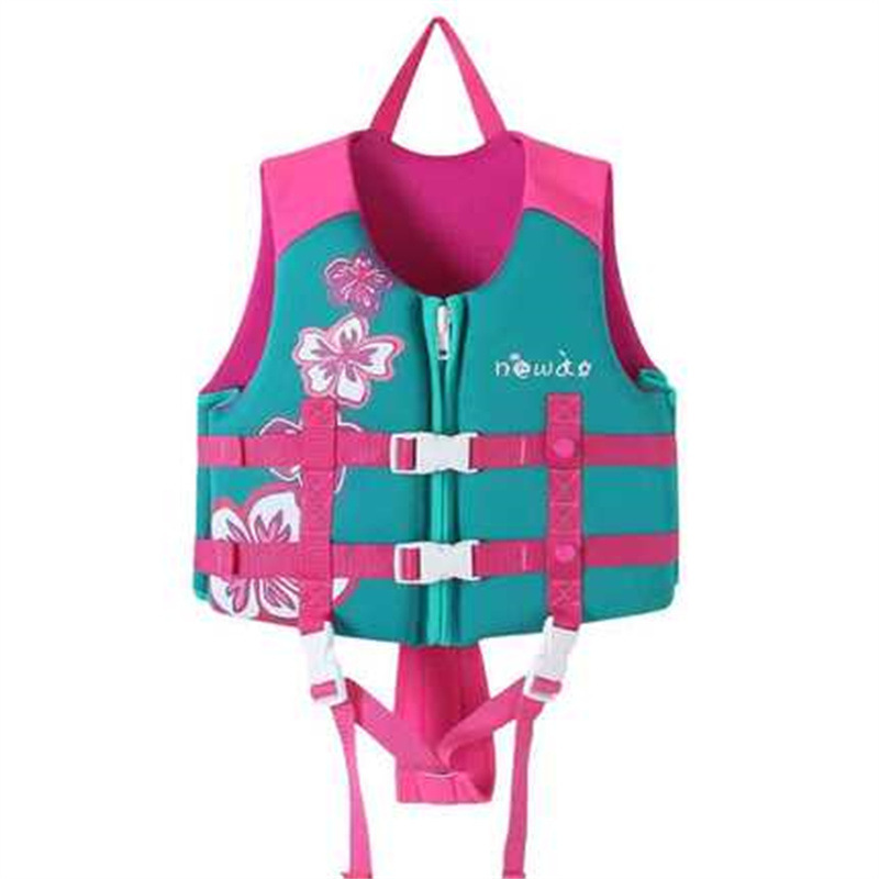 New High-End Children's Life Jacket Professional Buoyancy Vest for Boys and Girls Snorkeling Swimming Warm Rafting
