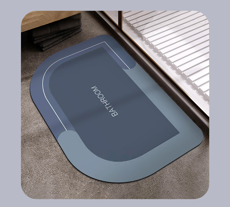 科技绒地垫,浴室地垫,速干吸水地垫,卫生间脚垫