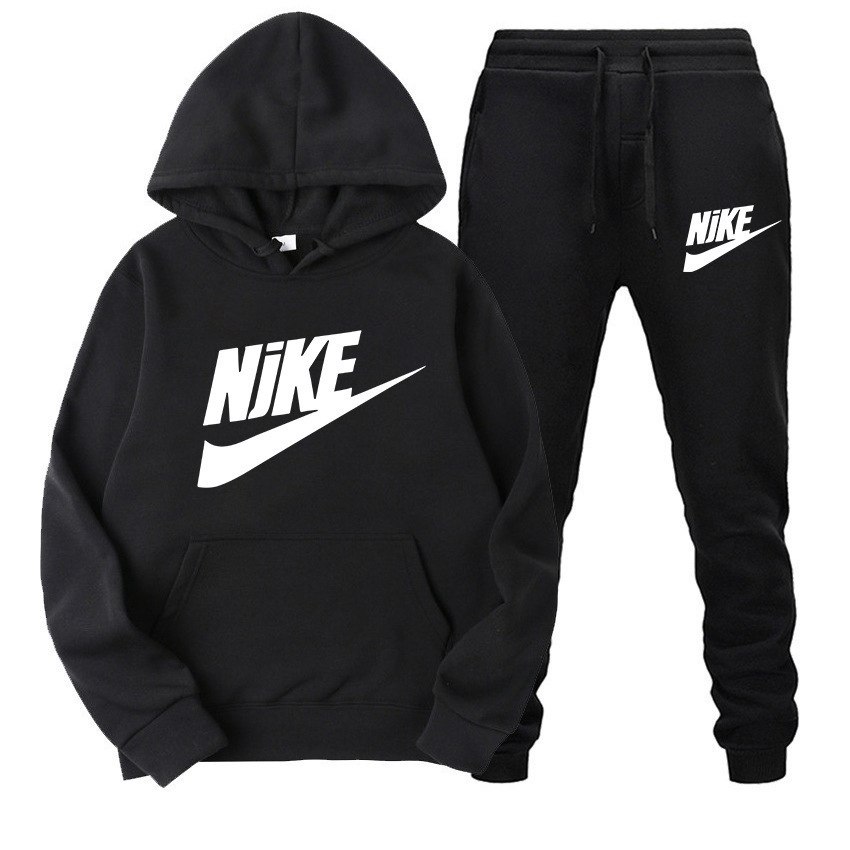 Women's Sweatshirt Suit Trendy Street New Popular Outdoor Sports Women's Girl Hoodie Two-Piece Set Foreign Trade