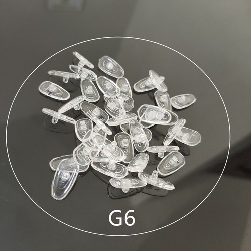 Silicone nose pads, myopia glasses eye supports, plastic core silicone nose pads, glasses nose pads accessories