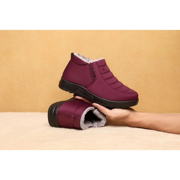 750 big cotton shoes girl [red]