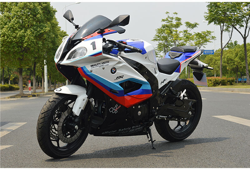 Baodiao Rr Large-Displacement Motorcycle Sports Car, Dual R400Cc Water-Cooled Road Racing Heavy Motorcycle, Fuel Vehicle Can Be Registered