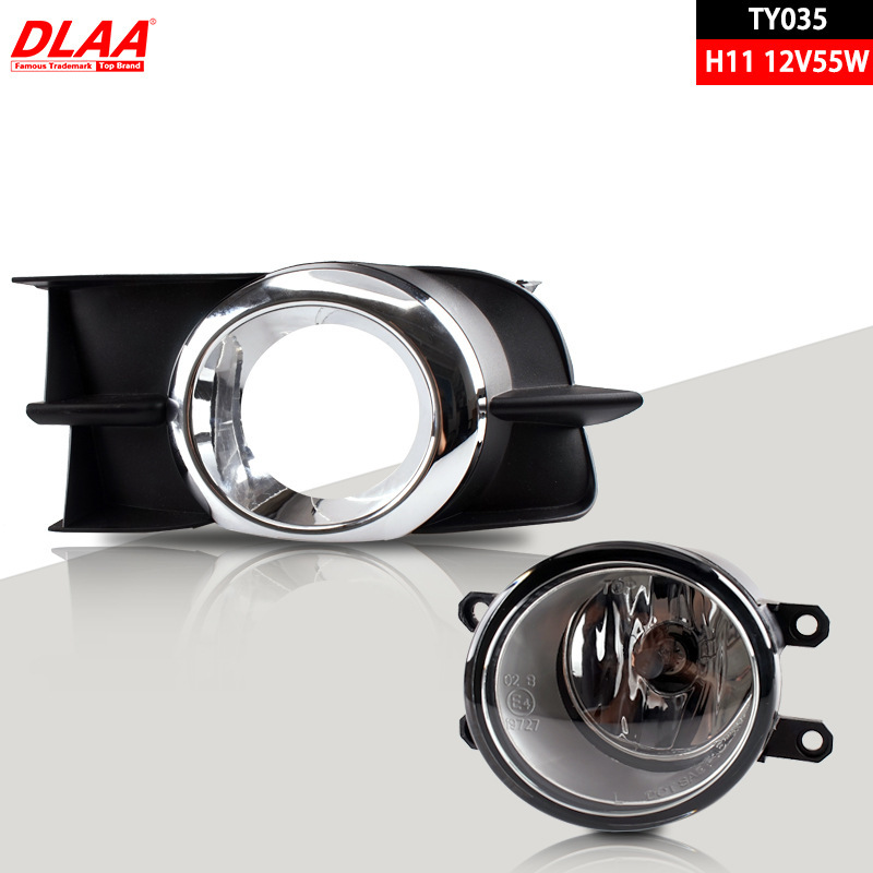 Aplicable a Toyota 09 / 10 / 11 año deseo conjunto de lámpara de niebla delantera lámpara de niebla diurna lámpara de barra delantera