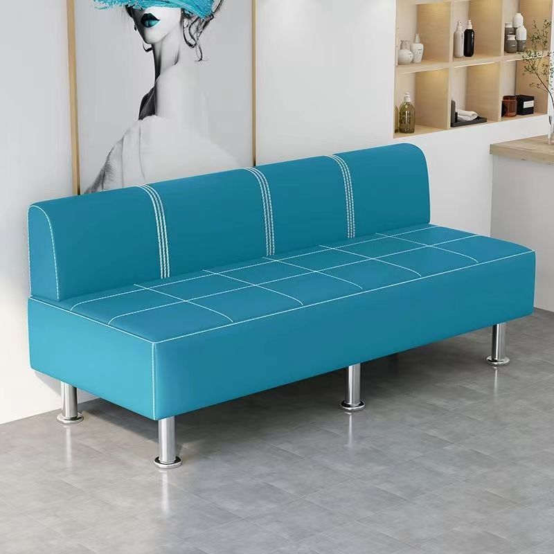Salón de peluquería en línea invitados a la espera de paquetes blandos silla barraca salón silla especial salón de peluquería de espera sofá image 10