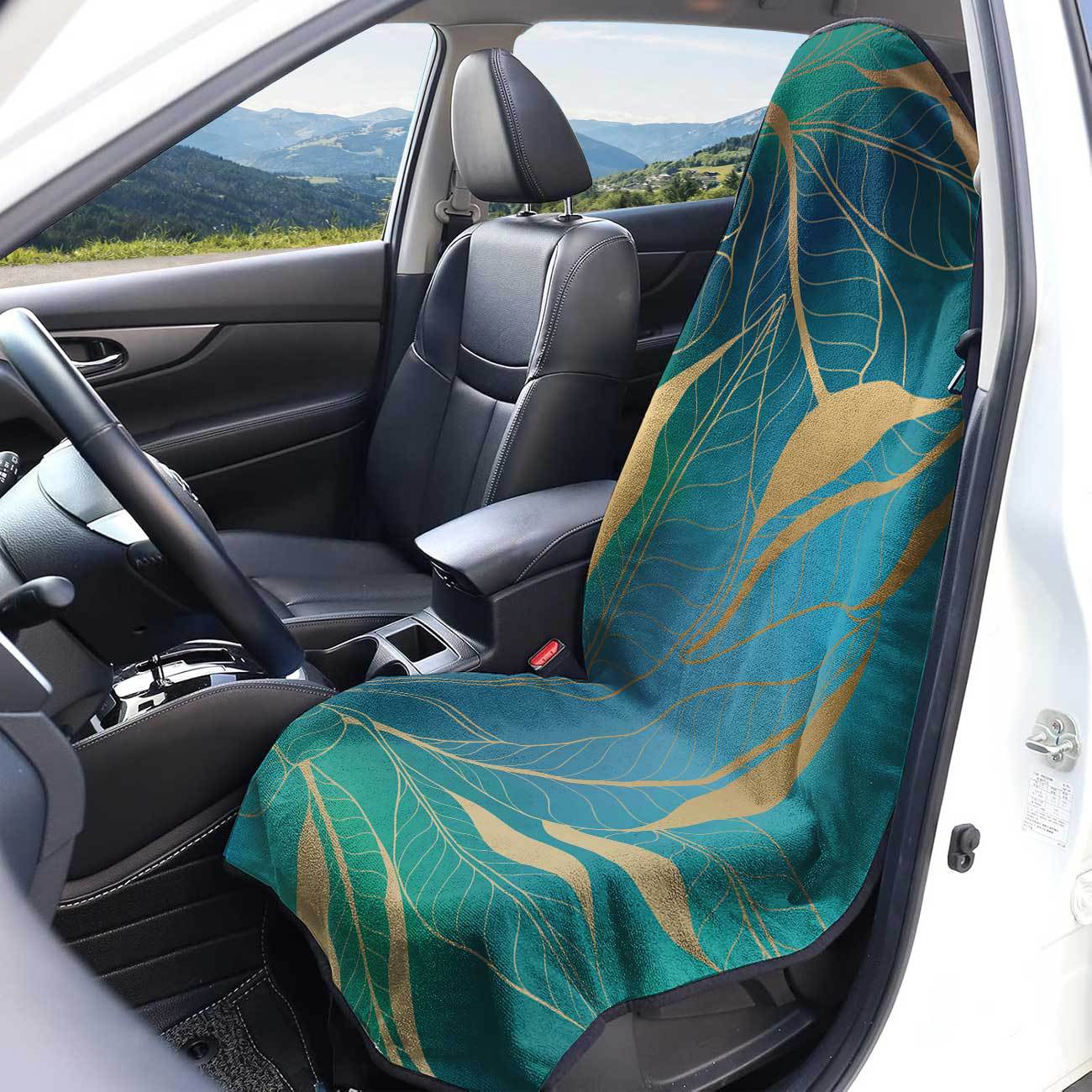 Car seat towel cover front seat protector suitable for gym and exercise, universal for all seasons, car use 132