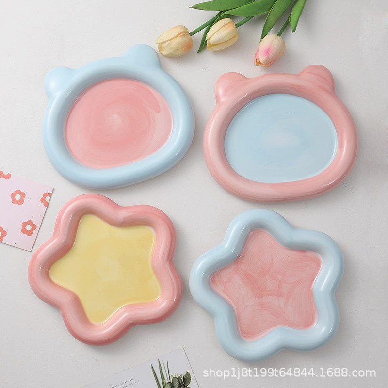 Кошачья миска Консервированная миска для кошек Керамическая миска для домашних животных Собачья миска для кошек