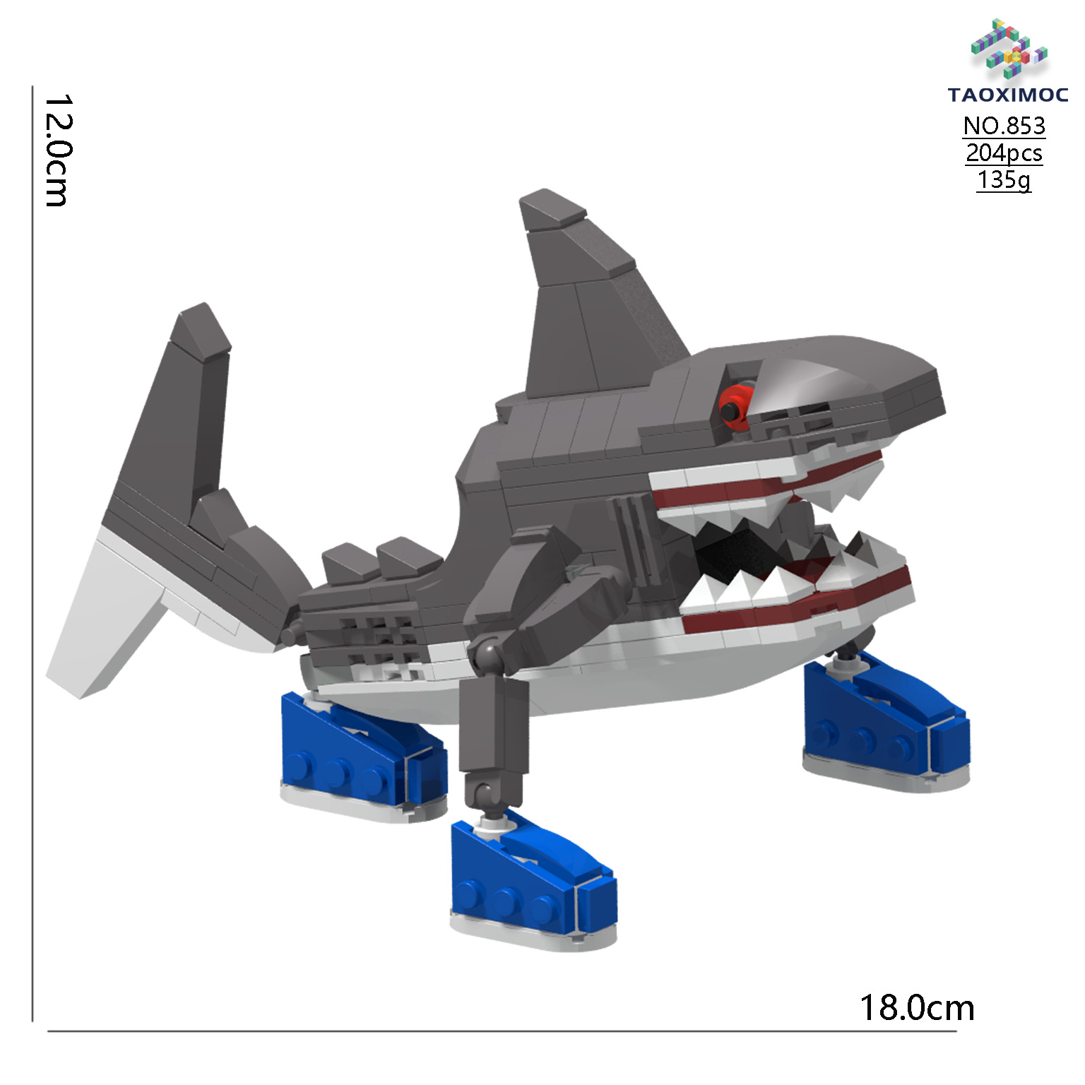 国境を越えたアメリカ海外AI山と海の古典木製スティックマンワニパスビルディングブロック手作りおもちゃの装飾品