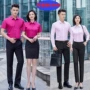 长短袖男女商务同款衬衫