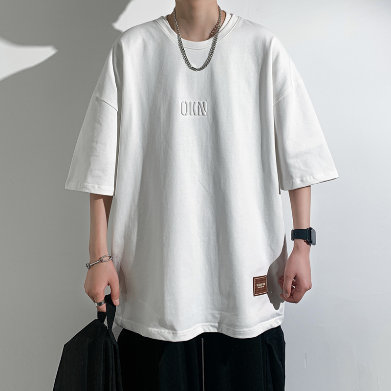 Summer brand trend short sleeve T-shirt for students for leisure…