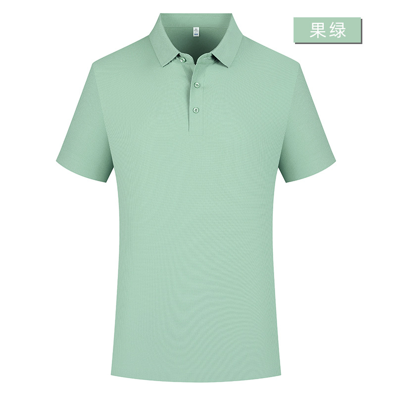 Nylon spandex adhesivo sin costuras 5A antibacteriano camisa de Polo de manga corta ropa de trabajo de verano personalizada ropa de trabajo impresa LOGOTIPO bordado