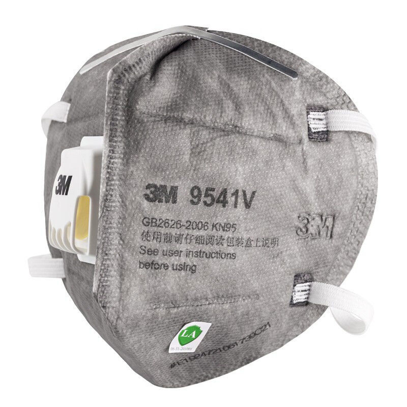 3M9541V máscara de carbón activado anti-orgánico de vapor olor bruma PM2.5 Industrial anti-polvo máscara 9542V