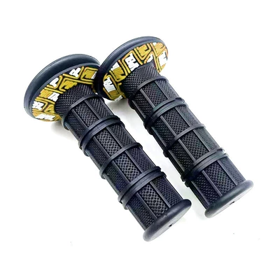 Car Sports Car Throttle Grip – Motorcycle Handle Cover - black-and-yellow