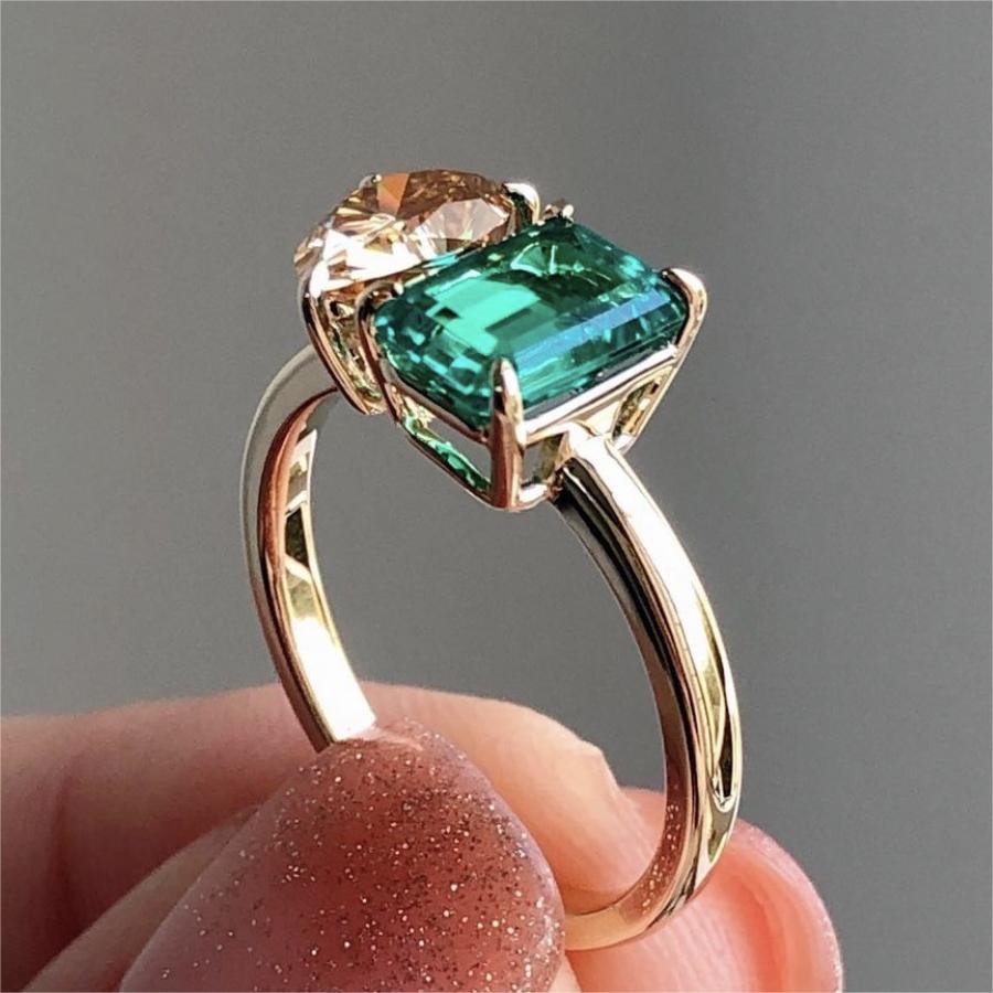 Simple Style Heart Shape Alloy Inlay Zircon Women's Rings display picture 1