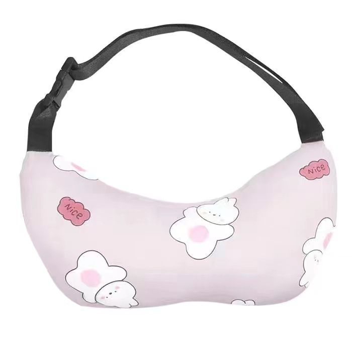 Children's Car Headrest Cartoon Car Sleeping Pillow Dual-Purpose Kids' Car Sleeping Gadget In-Car Supplies