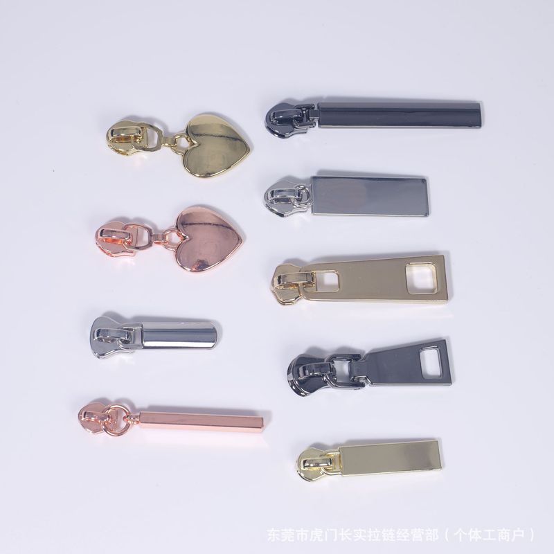 现货3号5号工厂批发 金属拉链头五金拉头服饰箱包钱包小拉头拉链|undefined
