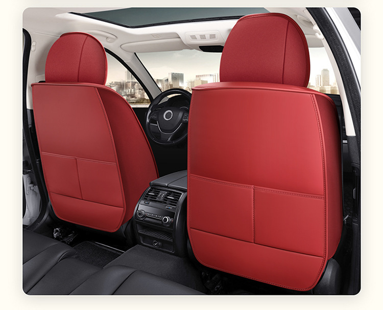 23 new all-inclusive split head full leather Four Seasons universal car seat cushion seat cover entity cross-border Amazon