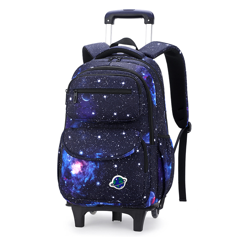 Peces naturales nueva mochila de tres piezas para estudiantes de escuela primaria subir escaleras de gran capacidad impermeable transfronteriza Venta caliente