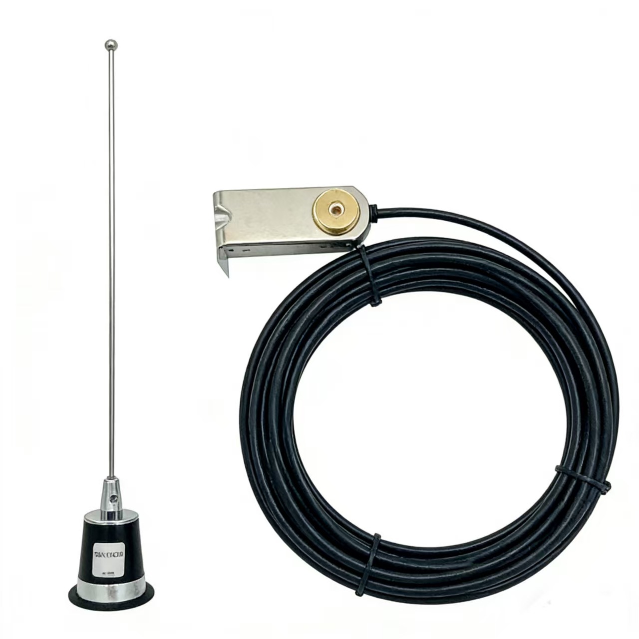 NMO VHF/UHF双频100W高增益车载移动对讲机车天线L型支架厂家直销