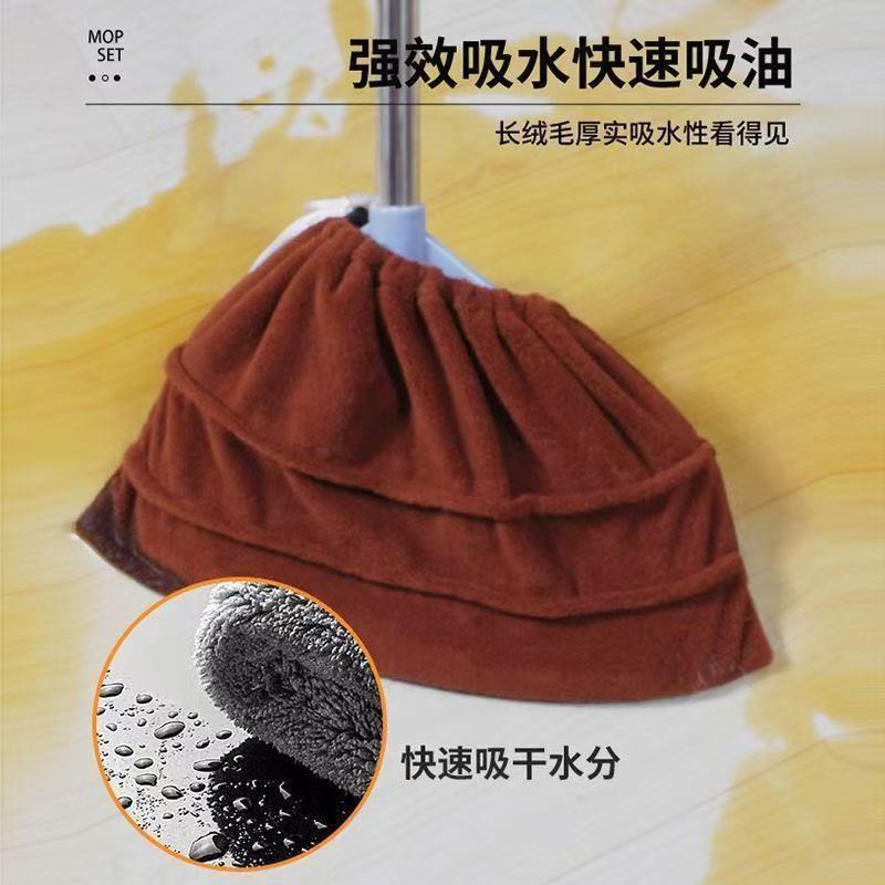 拖把布拖扫把套布懒人多功能抹布一体神器吸水替换湿两用家用除尘|undefined