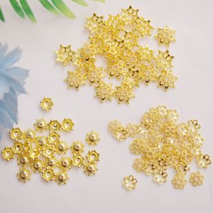 14K����ɫ �U�ջ��и��黨ñ�����Ʒ��� diy�ֹ������������