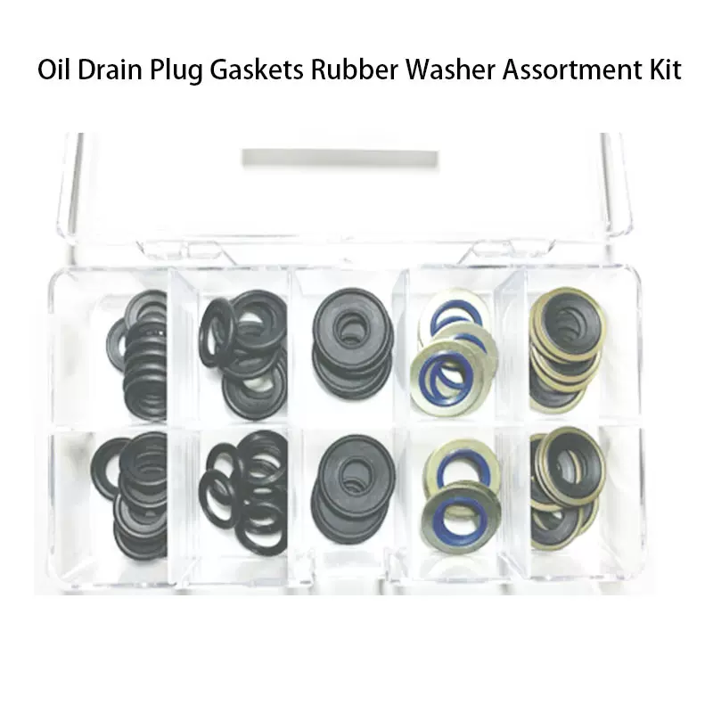 油底壳垫Oil Drain Plug Gaskets Rubber Washer Assortment Kit