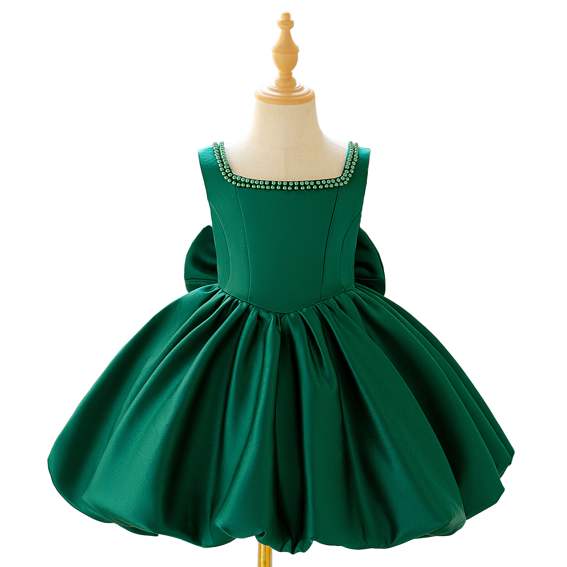 Vestido de princesa para niños, banquete de cumpleaños, vestido de boda para niña de las flores, vestido de actuación de piano para niñas, vestido de noche