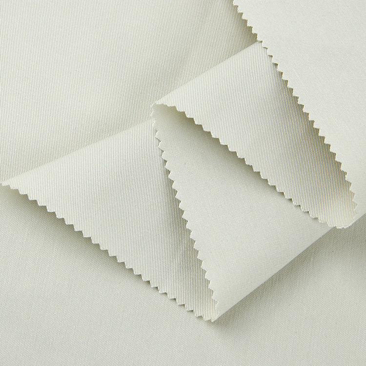 Fabrica directa de tela de algodón transpirable tela teñida de twill para uniformes y camisas