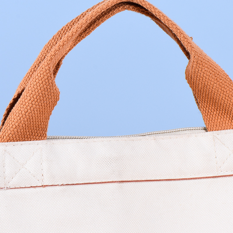 Canvas Bag Printing Oxford Cloth Insulation Bag Large Capacity Cake Refrigerated Catering Takeaway Packaging Large Capacity Printing
