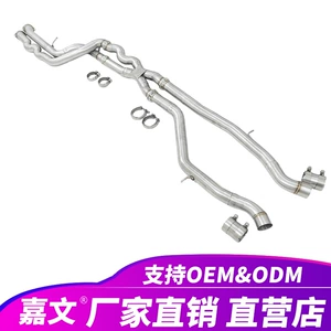 BMW M3 F80 M4 F82 3.0t S55 rezonatorsuz paslanmayan polad qaz sistemi