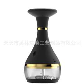 跨境新款电子水烟壶电子烟雾器电子烟杆充电式 智能LED电子水烟壶