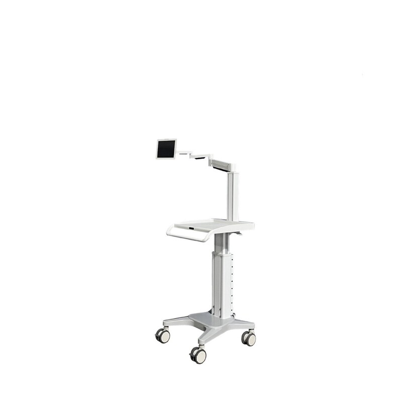 New Products Medical Trolley Mobile Ward Round Trolley Desktop Computer Trolley Medical Trolley Wholesale