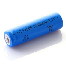14500锂电池5号锰酸锂三元材料3.7V强光手电筒无线鼠标充电电池
