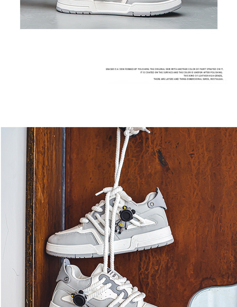 Herren Freizeitschuhe Retro Sneaker Geflochten Und Modern_voghion.com