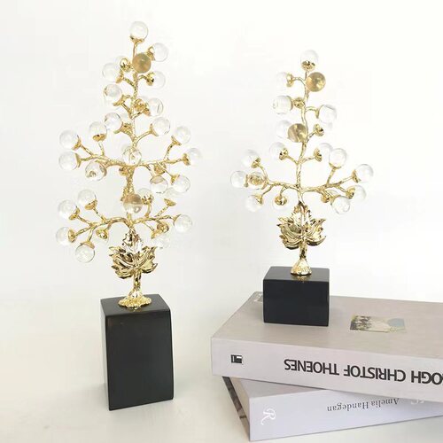 Light luxury high-end grape money tree creative ornaments home decorations living room model room office housewarming gifts