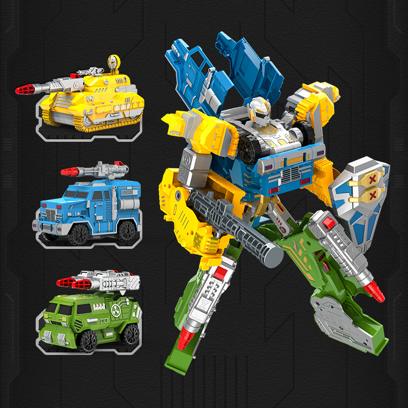 Saint Seiya deformación robot coche Hombre tres en uno deformación traje juguete Niño 61 regalo juguete