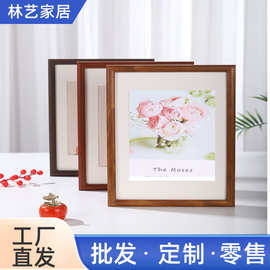新中式复古相框中国风装饰画摆件客厅入户玄关相框摆台轻奢乔迁