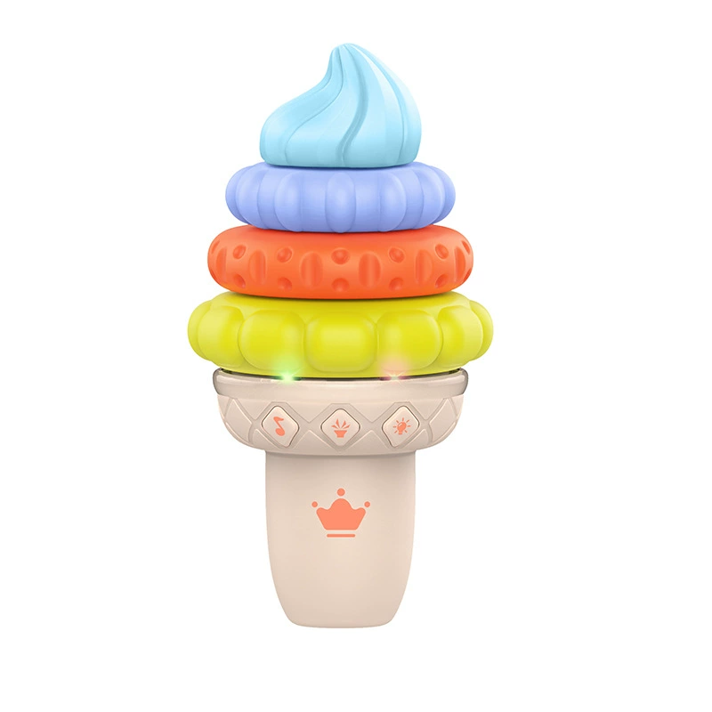 Умная игрушка для малыша с лёгкой музыкой для мороженого, (跨境贸易), раннее образование