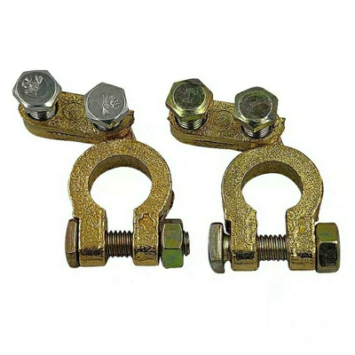 Post Connector Clips, Power supply, ignition system accessories - a-pair-of-ordinary-pure-copper-double-screws