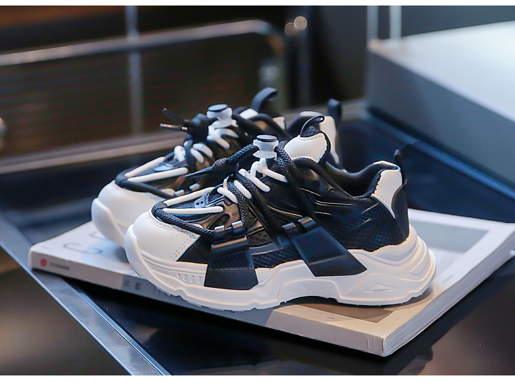 Otroške superge Tekaški copati za fante Dihajoči dekliški čevlji za prosti čas Osebni čevlji za očke nedrseči_voghion.com