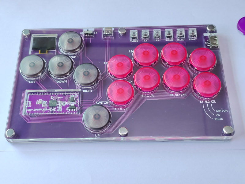 SKY2040PLUS13 teclas personalizadas SOCD juego de lucha teclado HITBOX Street Fighter 6Steam Arcade PS5