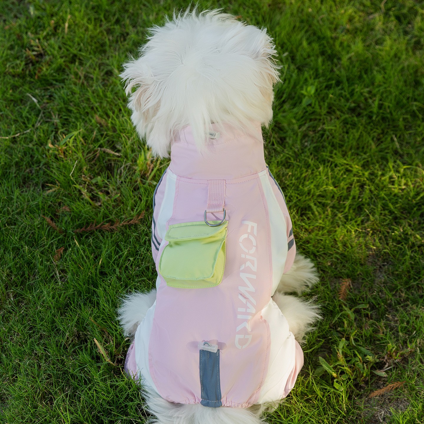 Otoño y invierno nuevo Aurora Shadow cuatro patas estampado de algodón de tracción perros pequeños y medianos perros gatos que osos ropa de mascotas