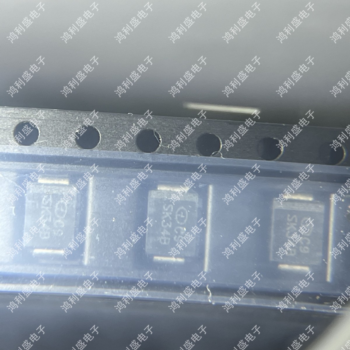 原装SK34B-TR丝印SK34B 肖特基二极管3A40V SMB全新贴片