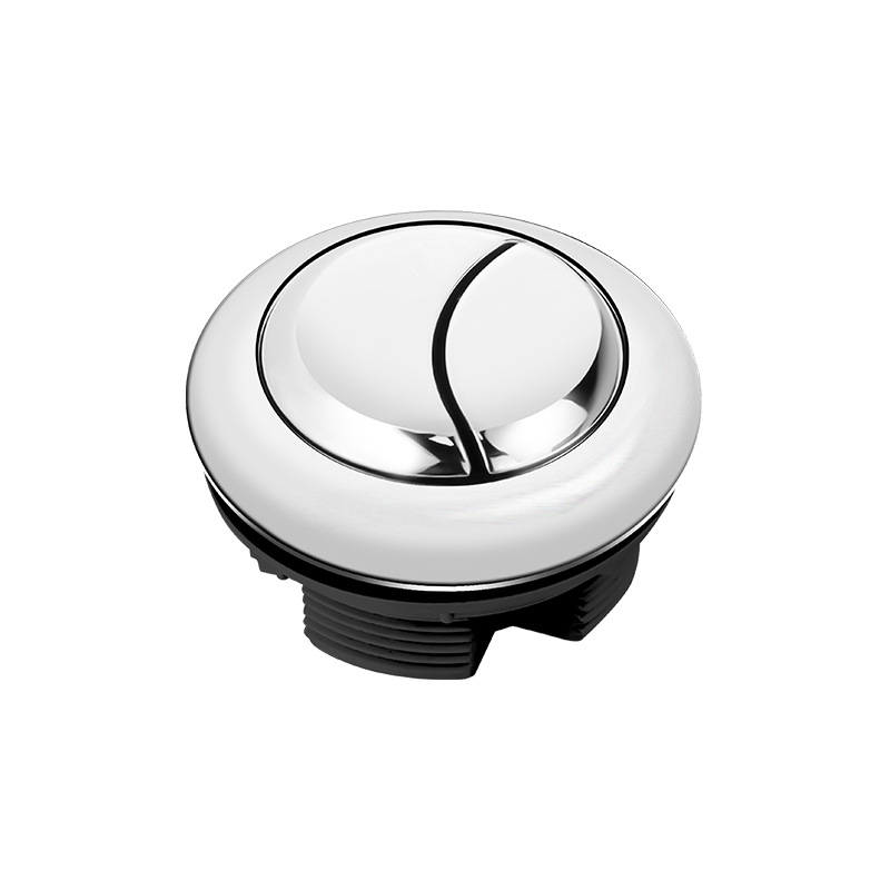 Accesorios de cubierta de tanque de agua de inodoro de bombeo, botón de presión de descarga, interruptor de botón, accesorios de asiento de inodoro