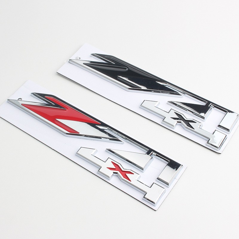 Suitable for Chevrolet Car Logo Z71 4X4 Car Logo Z71 4X4 Labeling Chevrolet Modified Car Sticker