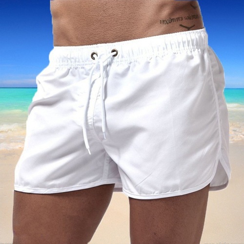 Men's Beach Shorts 2025 Beach Shorts for Men Large Men's Beach Shorts Summer Beach Surf Shorts Three-Quarter Length