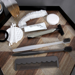 Hotel disposable toiletries disposable toothbrush with toothpaste hotel dedicated set guesthouse inn slippers 