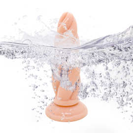 情尚小麻花螺纹后庭肛塞男女自 wei 吸盘肛塞柔软TPE成人情趣用品