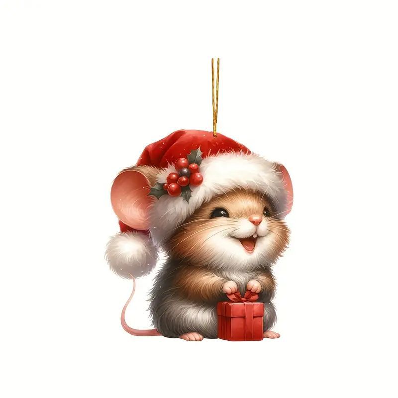 Colgante de decoración acrílico perfecto para accesorios de automóviles y decoraciones de árboles de Navidad image 6