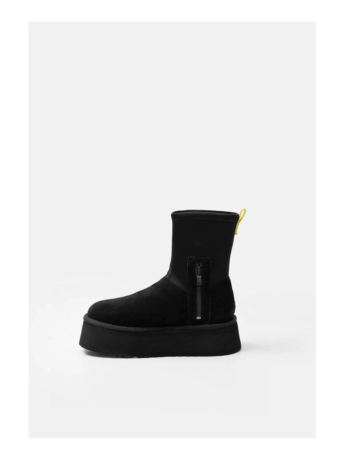 Сапоги снеговые Martens, зимние ботинки на платформе с эластичной флисовой подкладкой, новые коллекции