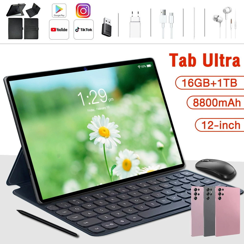 Умный планшет Tab Ultra (P16) 10.1-дюймов, 16 ГБ встроенной памяти, 1.5 ГБ ОЗУ, 3G вызов, Android 7.0